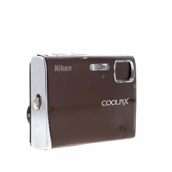 Nikon Coolpix S51 Digital Camera, Brown {8.1MP} at KEH Camera