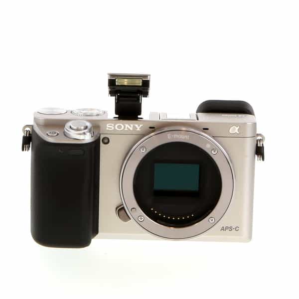 Sony a6000 Mirrorless Camera Body, Silver {24.3MP} at KEH Camera