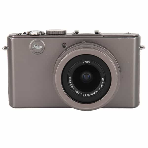 Leica D-Lux 4 Digital Camera, Titanium {10.1MP} 18367 at KEH Camera
