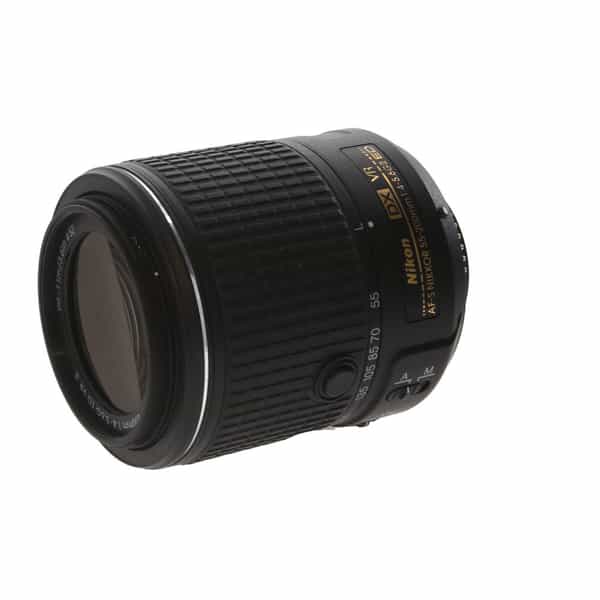 Nikon AF-S DX Nikkor 55-200mm f/4-5.6 G ED VR II Autofocus APS-C Lens,  Black {52} at KEH Camera