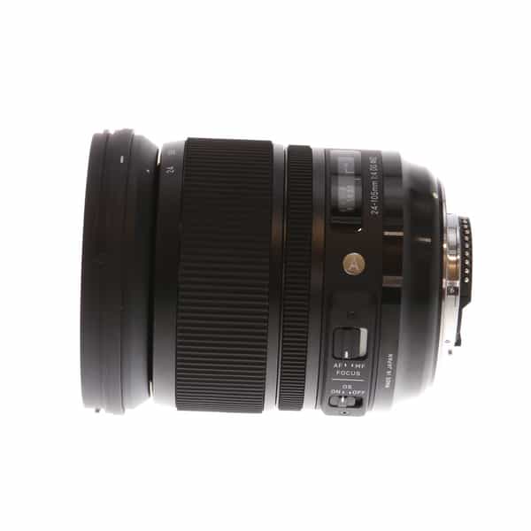 Sigma 24-105mm F/4 DG HSM OS (Art) A Autofocus Lens For Nikon {82} at KEH  Camera