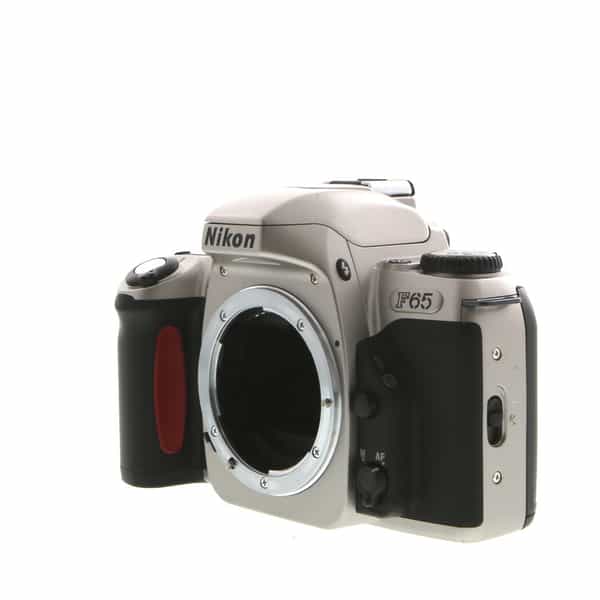 Nikon F65 QD Silver (Euro Version Of N65QD) 35mm Camera Body at KEH Camera