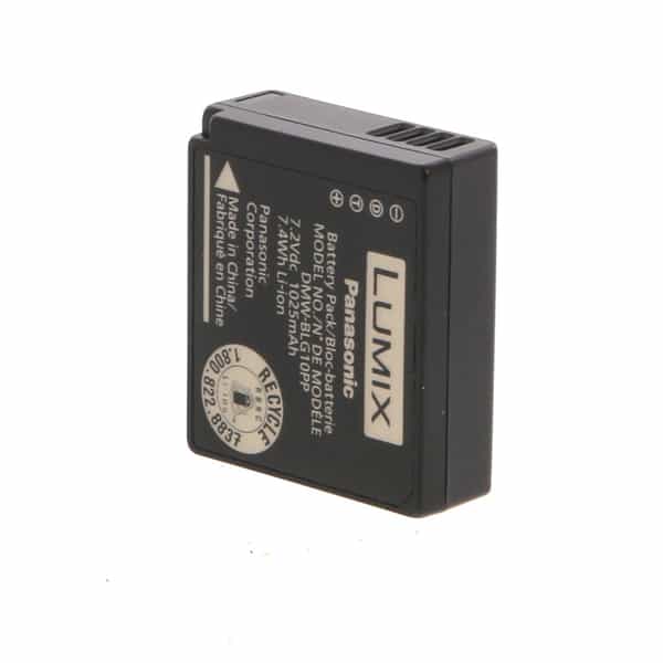 Panasonic Battery DMW-BLG10, for GF6, GX7 Micro Four Thirds, LX100, ZS100,  ZS60 at KEH Camera
