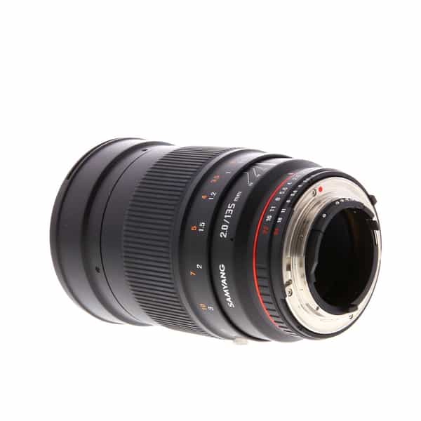 Samyang 135mm f/2.0 ED UMC Manual Lens with AE Chip for Nikon F-Mount {77}  at KEH Camera