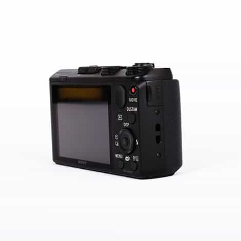 Sony Cyber-Shot DSC-HX50V Digital Camera, Black (Menu In Japanese) {20.4  M/P} at KEH Camera