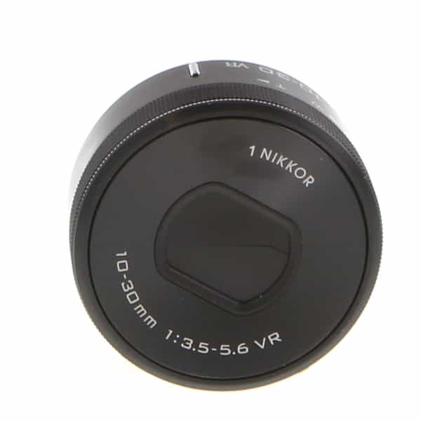 Nikon Nikkor 10-30mm f/3.5-5.6 VR PD-Zoom Lens for Nikon 1 System CX  Format, Black {40.5} at KEH Camera