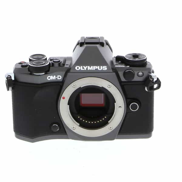 Olympus OM-D E-M5 Mark II Limited Edition Mirrorless MFT (Micro Four  Thirds) Digital Camera Body, Titanium {16.1MP} with FL-LM3 Flash at KEH  Camera