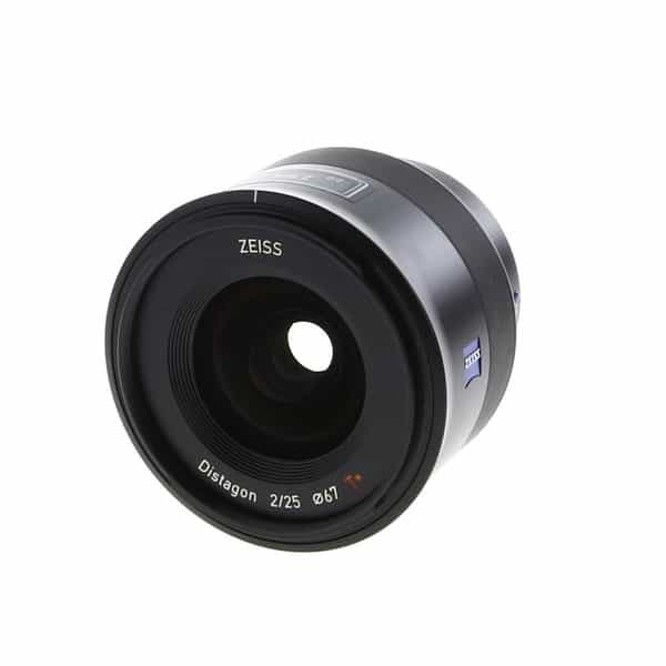 Zeiss Batis 25mm f/2 Distagon T* Autofocus Lens for Sony E Mount {67} -  Used Camera Lenses at KEH Camera at KEH Camera
