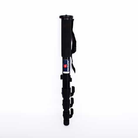 Manfrotto 479-4B Aluminum Monopod, 4-Section, Black, 20-60 in. at KEH Camera