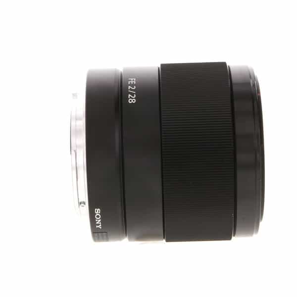 Sony FE 28mm f/2 Full-Frame Autofocus Lens for E-Mount, Black {49} SEL28F20  at KEH Camera