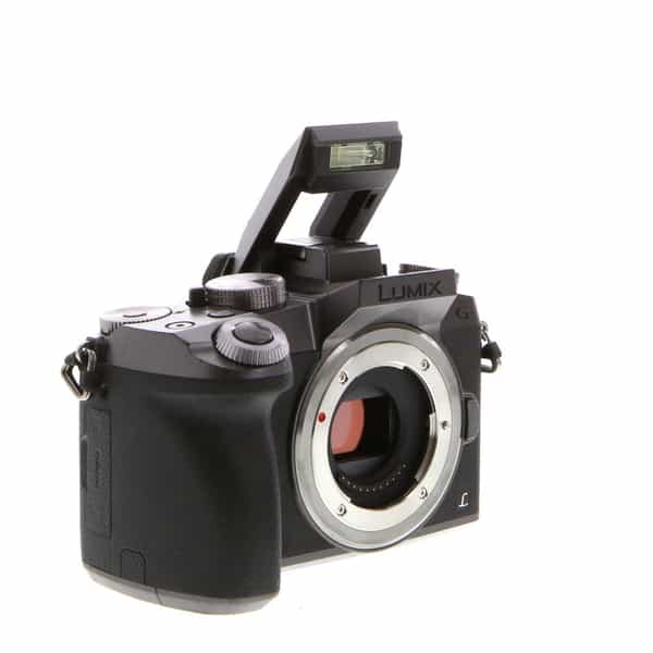 Panasonic Lumix DMC-G7 Mirrorless MFT (Micro Four Thirds) Camera Body,  Silver {16MP} at KEH Camera