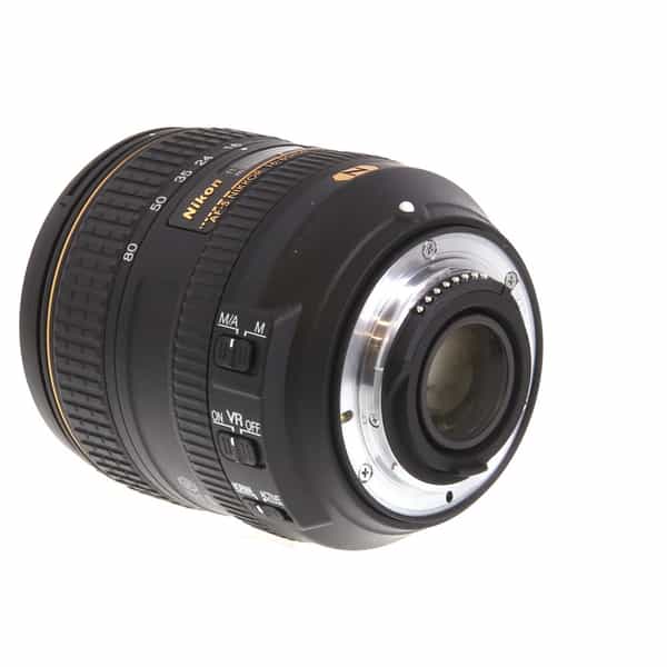 Nikon AF-S DX Nikkor 16-80mm f/2.8-4 E ED IF VR Autofocus APS-C Lens, Black  {72} at KEH Camera