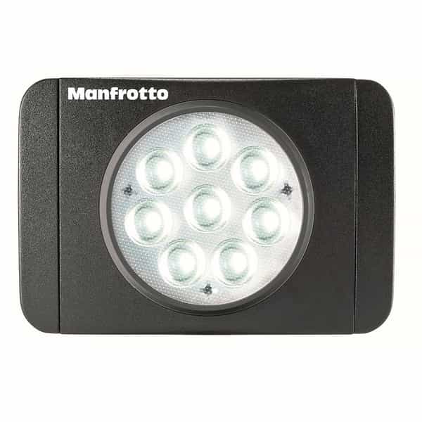 Manfrotto Lumimuse, 8 LED Light,550 Lux Dimmable (MLUMIEMU-BK) at KEH Camera