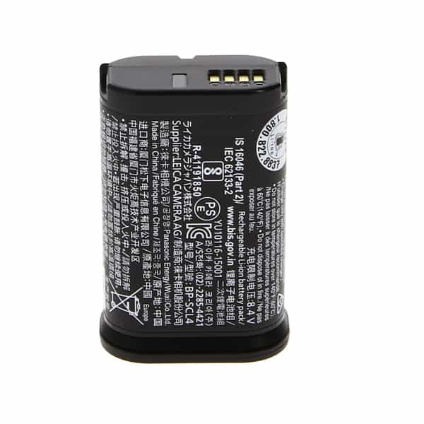 Leica BP-SCL4 Li-Ion Battery Pack at Camera