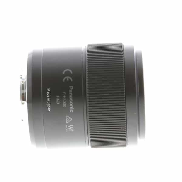 Panasonic Lumix G 30mm f/2.8 Macro ASPH. MEGA O.I.S. Lens for MFT (Micro  Four Thirds), Black {46} at KEH Camera