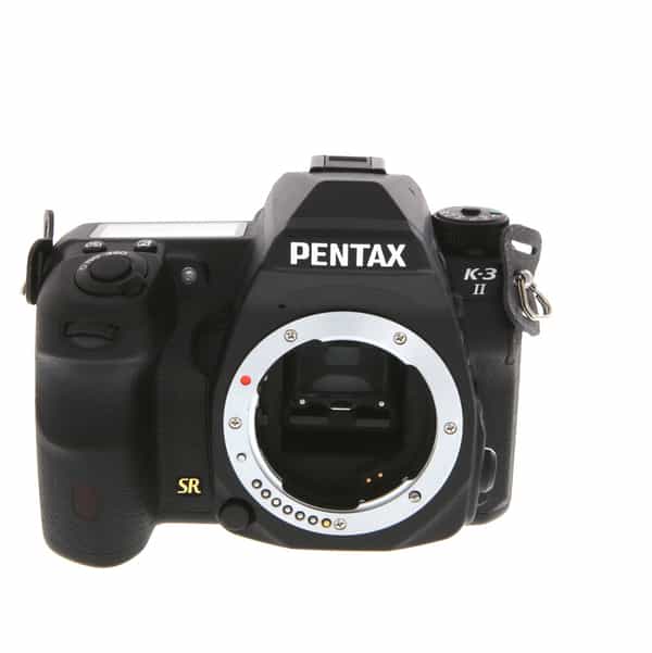 Pentax K-3 Mark II DSLR Camera Body, Black {24.35MP} at KEH Camera