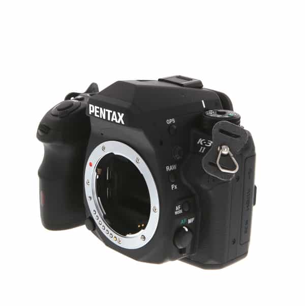 Pentax K-3 Mark II DSLR Camera Body, Black {24.35MP} at KEH Camera