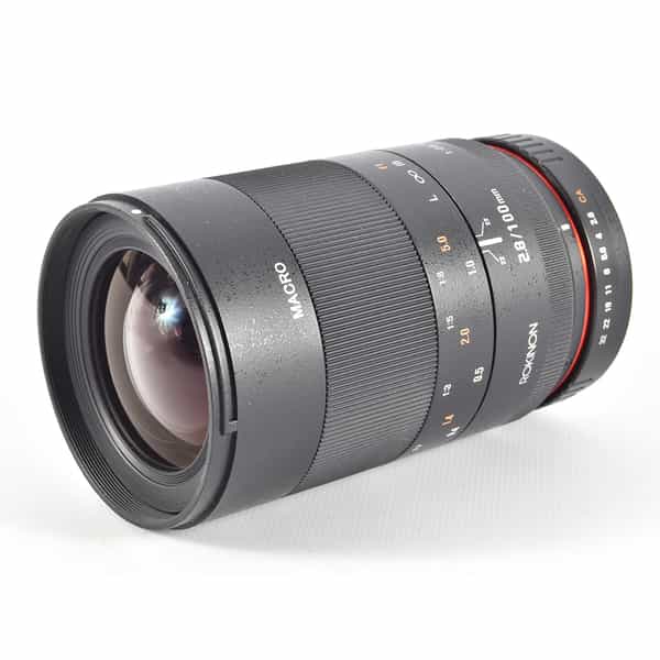 Rokinon 100mm f/2.8 ED UMC Macro Manual Lens for Canon EF-Mount {67} at KEH  Camera