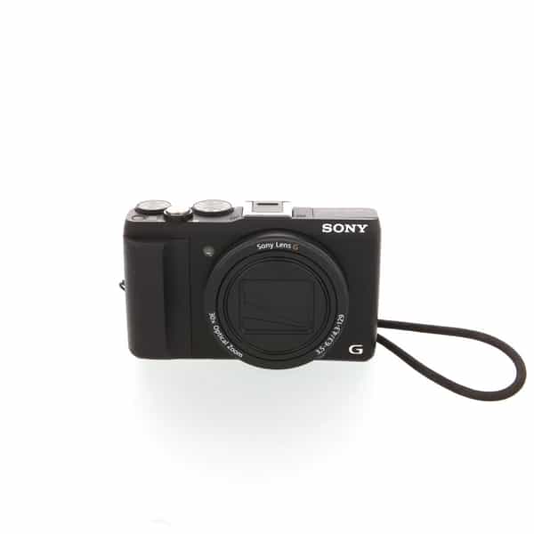 Sony Cyber-Shot DSC-HX60V Digital Camera, Black {20.4 M/P} at KEH Camera