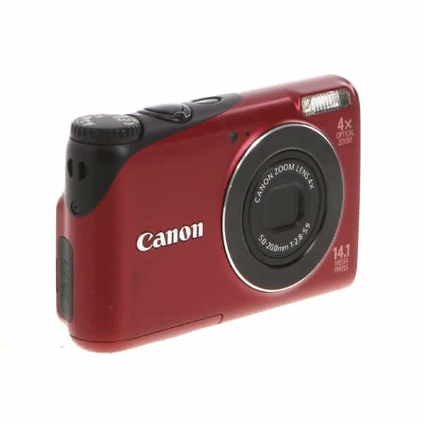 Canon Powershot A2200 Red Digital Camera {14.1MP} at KEH Camera