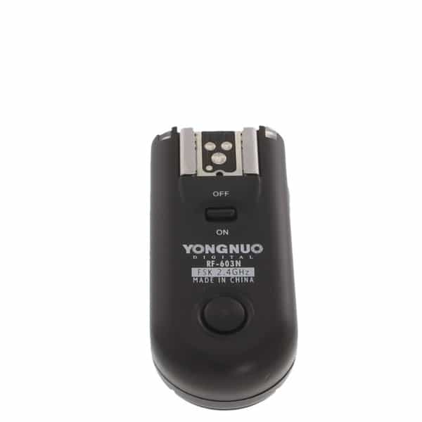 Yongnuo RF-603N Wireless Flash Trigger for Nikon Digital (Single Unit) at  KEH Camera