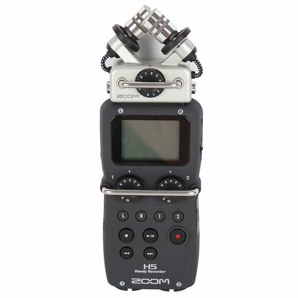 Zoom H5 Portable Handy Recorder with XYH-5-X/Y Interchangeable Microphone  Capsule (4-Input/4-Track) at KEH Camera