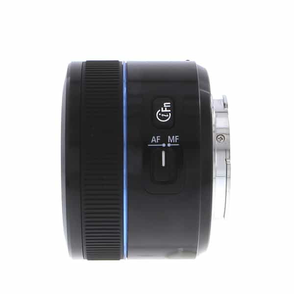 Samsung NX 45mm f/1.8 i-Function Lens, Black {43} at KEH Camera