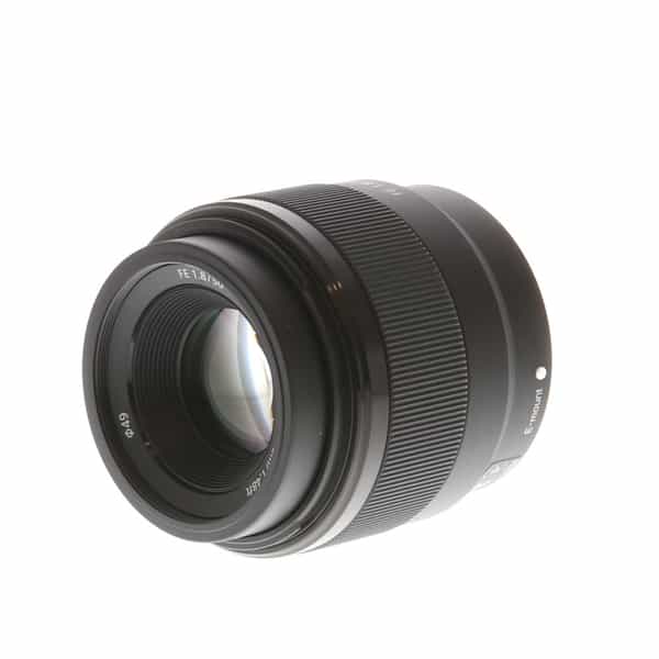 Sony FE 50mm f/1.8 Full-Frame Autofocus Lens for E-Mount, Black {49}  SEL50F18F at KEH Camera
