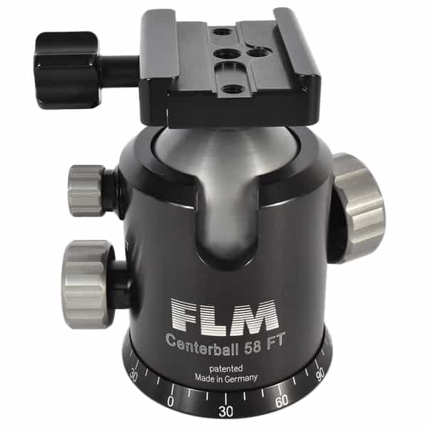 FLM CB58-FT Ball Head with Wimberley C-10 Quick Release Clamp at KEH Camera