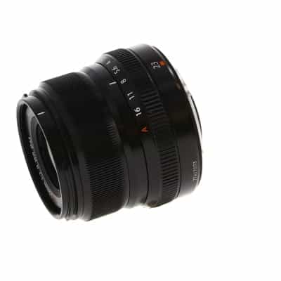 Fujifilm XF 23mm f/2 R WR Fujinon APS-C Lens for X-Mount, Black {43} at KEH  Camera