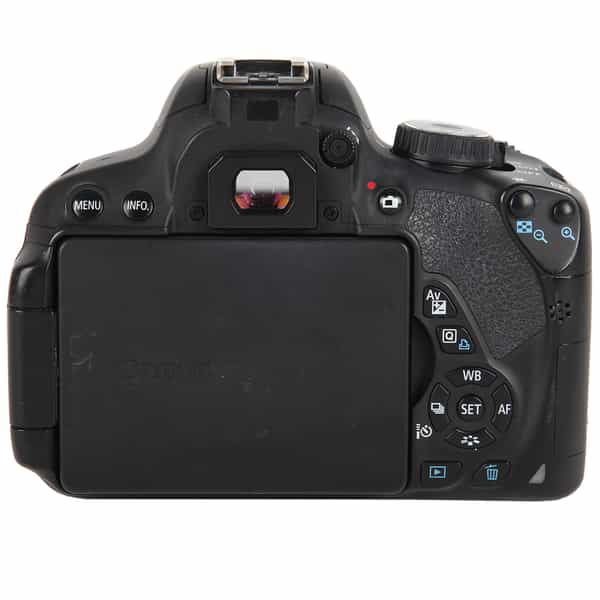 Canon EOS 650D (European Rebel T4I) DSLR Camera Body, Black {18MP} at KEH  Camera