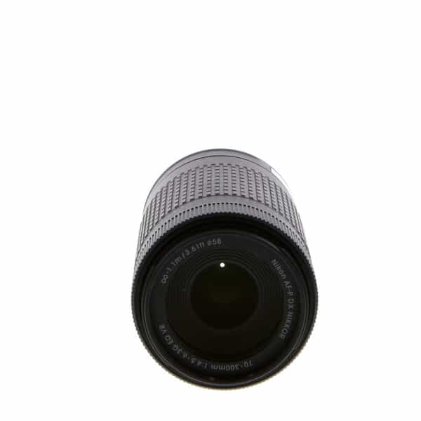 Nikon AF-P DX Nikkor 70-300mm f/4.5-6.3 G ED VR Autofocus APS-C Lens, Black  {58} at KEH Camera