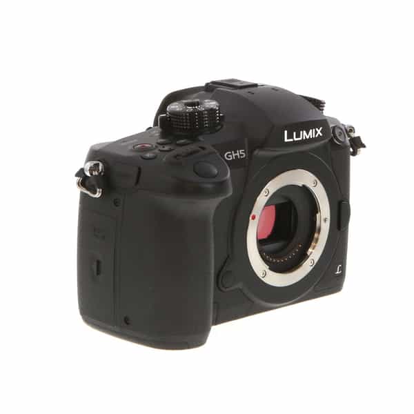 Panasonic Lumix DC-GH5 Mirrorless MFT (Micro Four Thirds) Digital Camera  Body, Black {20.3MP} at KEH Camera