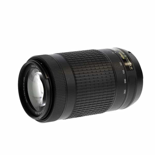 Nikon AF-P DX Nikkor 70-300mm f/4.5-6.3 G ED Autofocus Lens for APS-C  Sensor DSLR, Black {58} - Used Camera Lenses at KEH Camera at KEH Camera