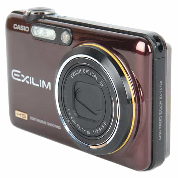 Casio Exilim EX-FC150 Red Digital Camera {10.1MP} at KEH Camera