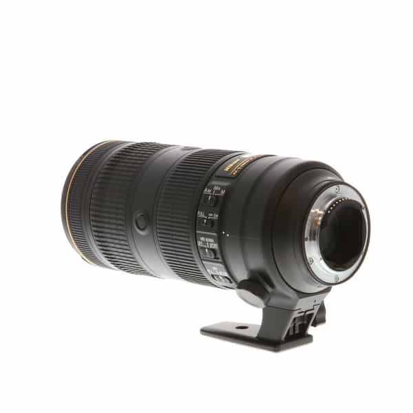 Nikon AF-S NIKKOR 70-200mm f/2.8 E FL ED VR Autofocus Lens {77} with Tripod  Foot at KEH Camera