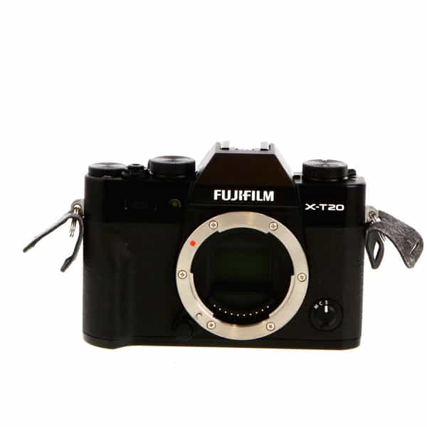 Fujifilm X-T20 Mirrorless Camera Body, Black {24.3MP} at KEH Camera