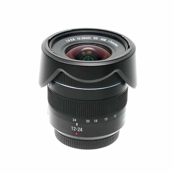 Samsung 12-24mm F/4-5.6 ED I-Function (NX) Black Lens {58} at KEH Camera
