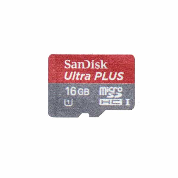 Sandisk 16GB 98MB/s UHS-I Ultra Micro SDHC Memory Card With Adapter at KEH  Camera