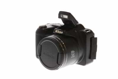 Nikon Coolpix L340 Digital Camera, Black {20.2MP} Camera Only/Requires 4/AA  at KEH Camera