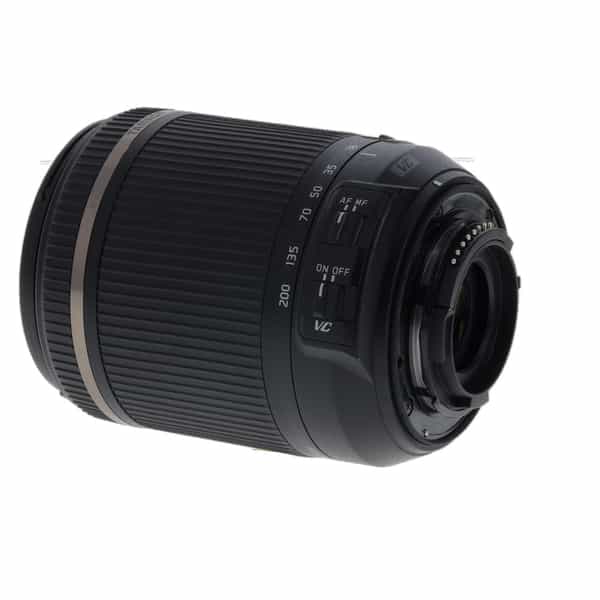 Tamron 18-200mm f/3.5-6.3 Di II VC (8-Pin) APS-C (DX) Lens for Nikon  F-Mount {62} B018 at KEH Camera