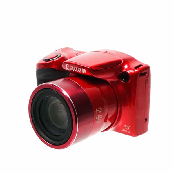 Canon Powershot SX410 IS Digital Camera, Red {20MP} at KEH Camera