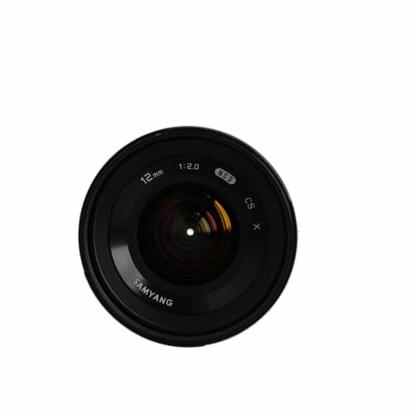 Samyang 12mm f/2 NCS CS Manual Lens for Fujifilm X-Mount, Black {67} at KEH  Camera