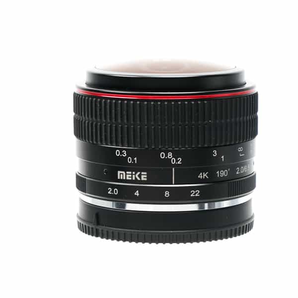 Meike 6.5mm f/2 Circular Fisheye Manual Lens for Sony E-Mount, Black at KEH  Camera