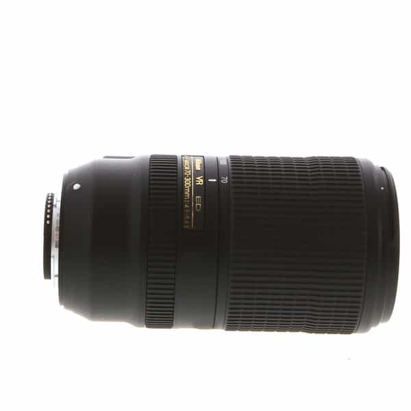 Nikon AF-P NIKKOR 70-300mm f/4.5-5.6 E VR ED Autofocus Lens, Black {67}  (Limited Compatibility) at KEH Camera