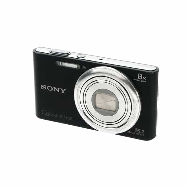 Sony Cyber-Shot DSC-W730 Digital Camera, Black {16.1MP} at KEH Camera