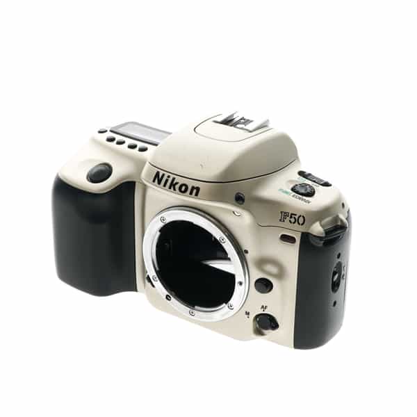 Nikon F50 Silver (Euro Version Of N50) 35mm Camera Body at KEH Camera