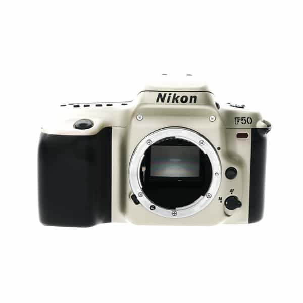 Nikon F50 Silver (Euro Version Of N50) 35mm Camera Body at KEH Camera
