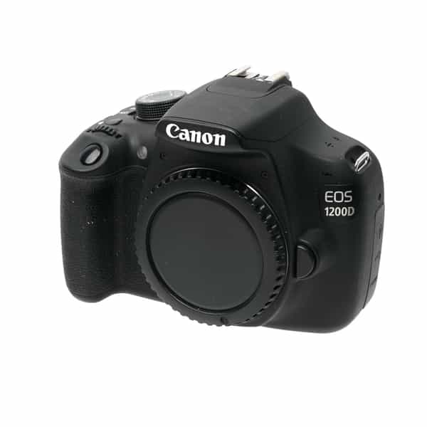 Canon EOS 1200D (European Rebel T5) DSLR Camera Body, Black {18MP} at KEH  Camera