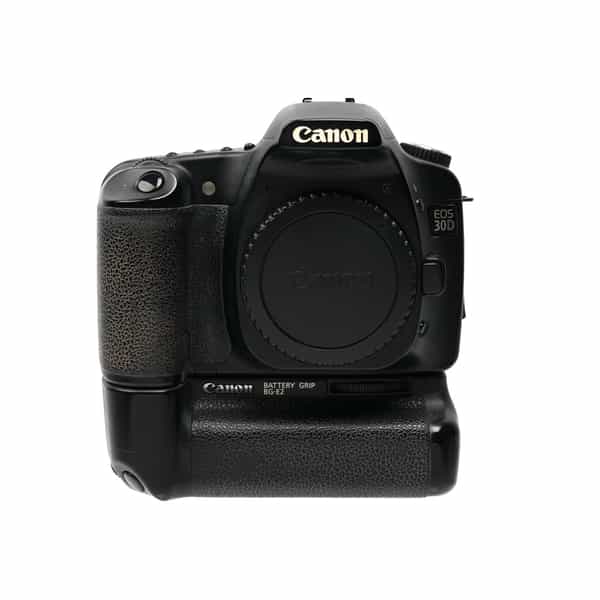 Canon EOS 30D Digital SLR Camera Body With BG-E2 Battery Grip {8.2 M/P} -  Used DSLR Cameras - Used Digital Cameras - Used Cameras at KEH Camera at  KEH Camera